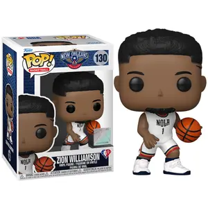 Figurine Funko POP NBA Pelicans Zion Williamson City Edition 2021 image-1