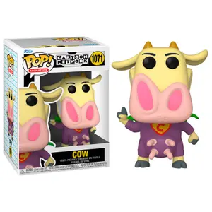Figurine Funko Pop Cartoon Network Cow and Chicken - Superhero Cow image-1