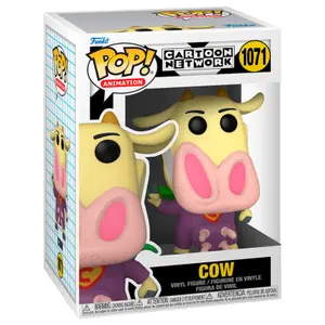 Figurine Funko Pop Cartoon Network Cow and Chicken - Superhero Cow image-2