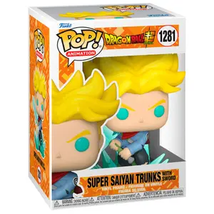Φιγούρα Funko Pop Dragon Ball Super Super Saiyan Trunks with Sword image-2