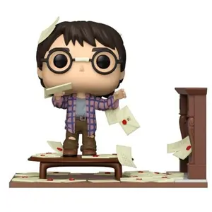 Beeldje Funko Pop Deluxe Harry Potter Anniversary Harry Potter with Hogwarts Letters Exclusive image-0