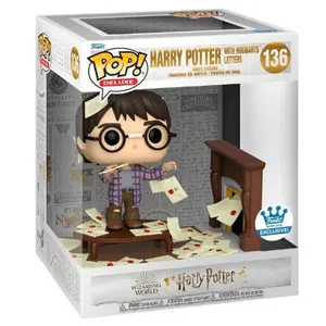 Beeldje Funko Pop Deluxe Harry Potter Anniversary Harry Potter with Hogwarts Letters Exclusive image-1