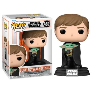 Figurina Funko Pop Star Wars Mandalorian Luke with Child image-1