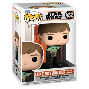 Figurina Funko Pop Star Wars Mandalorian Luke with Child image-2