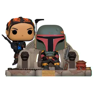 Figurine Funko Pop Star Wars Mandalorian Boba Fett and Fennec Shand image-0
