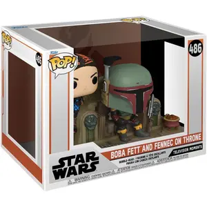Figurine Funko Pop Star Wars Mandalorian Boba Fett and Fennec Shand image-1