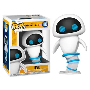 Figurine Funko Pop Disney Wall-E Eve Flying image-1