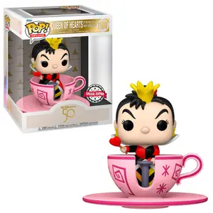 Figurine Funko Pop Walt Disney World 50th Queen of Hearts at mad tea party Exclusive image-1