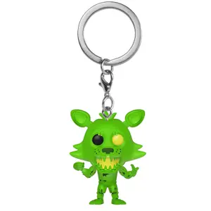 Keychain Funko Pop ! Five Nights at Freddys Radioactive Foxy image-0
