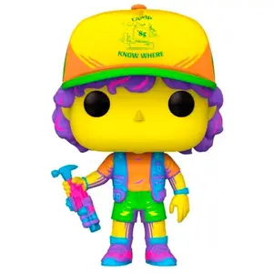 Figurine Funko Pop Stranger Things Dustin in Beef Black Light Exclusive image-0