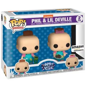 Figurine Funko Pop Rugrats Phil & Lil Exclusive (x2) image-1