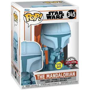 Figurine Funko Pop Star Wars The Mandalorian Exclusive image-1