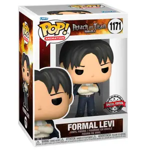 Figurine Funko Pop Attack on Titan Formal Levi Exclusive image-1