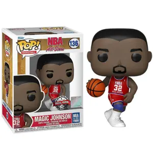 Figurina Funko POP NBA Legends Magic Johnson Exclusive image-1