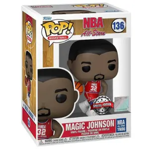 Figurina Funko POP NBA Legends Magic Johnson Exclusive image-2