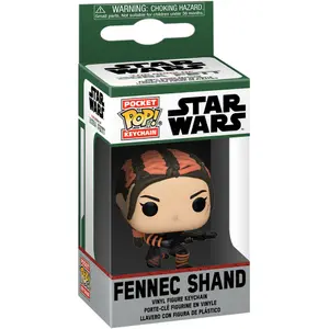 Llavero Funko Pocket Pop Star Wars The Book Of Boba Fennec Shand image-2