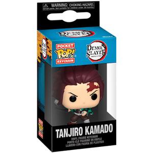 Keychain Funko Pocket Pop Demon Slayer Kimetsu No Yaiba Tanjiro Kamado image-1