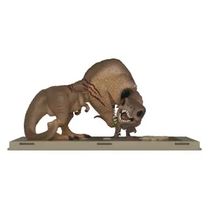 Figurine Funko POP Movie Poster Jurassic Park Tyrannosaurus Rex and Velociraptor