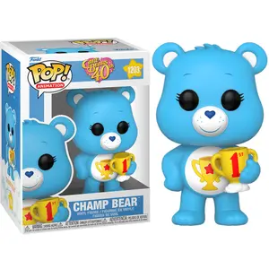 Figurine Funko Pop Care Bears 40th Anniversary Champ Bear image-1