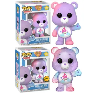 Figurine Funko POP Care Bears 40th Anniversary Care a Lot Bear 5 + 1 Chase image-0