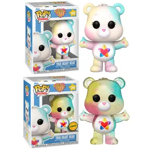 Figur Funko POP Care Bears 40th Anniversary True Heart Bear 5 + 1 Chase image-0