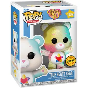 Figur Funko POP Care Bears 40th Anniversary True Heart Bear 5 + 1 Chase image-2