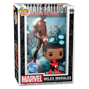 Figurine Funko Pop Comic Cover Marvel Miles Morales Exclusive image-1