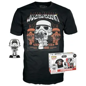 Figurine Funko POP & T-shirt Star Wars Stormtrooper image-0
