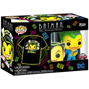 Figurka Funko POP & T-shirt DC Comics Batman Joker Exclusive image-1