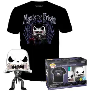 Figurine Funko POP & T-shirt Nightmare Before Christmas Jack Skellington Exclusive image-0