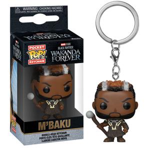 Keychain Funko Pocket Pop Marvel Black Panther Wakanda Forever M Baku image-2