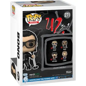 Figurine Funko Pop U2 ZooTV Bono image-3