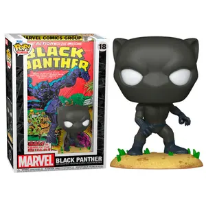 Figurine Funko Pop Comic Cover Marvel Black Panther image-1