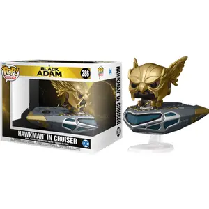 Figurina Funko Pop DC Comics Black Adam Hawkman in Cruiser image-1