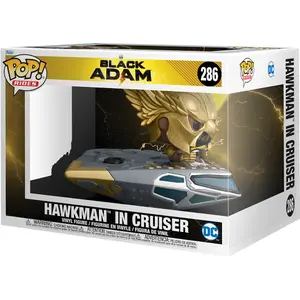 Figurina Funko Pop DC Comics Black Adam Hawkman in Cruiser image-2