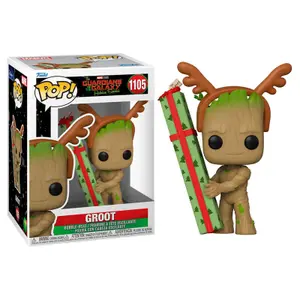 Figurine Funko POP Marvel Guardians of The Galaxy Groot image-1