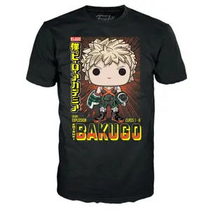 Figurine Funko POP & T-shirt My Hero Academia Katsuki Exclusive image-2