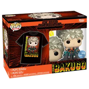 Figurine Funko POP & T-shirt My Hero Academia Katsuki Exclusive image-4