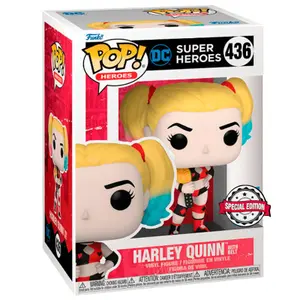 Figurine Funko Pop DC Comics Super Heroes Harley Quinn Exclusive image-1