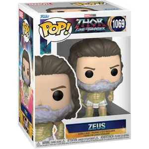 Figurine Funko POP Marvel Thor Love and Thunder Zeus image-2