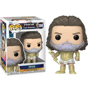 Figurine Funko POP Marvel Thor Love and Thunder Zeus image-1