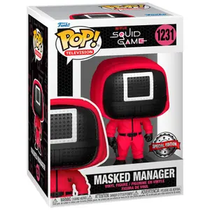 Figurine Funko Pop Squid Game Masked Manager Exclusive image-1