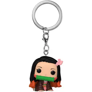 Porte-clé Funko Pop ! Demon Slayer Kimetsu no Yaiba Nezuko Kamado image-0