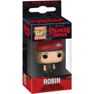 Porte-clé Funko Pocket Pop Stranger Things Hunter Robin image-1