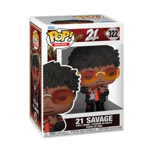 Figurine Funko Pop Rocks 21 Savage image-2
