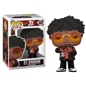 Figurine Funko Pop Rocks 21 Savage image-1
