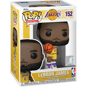 Figurine Funko Pop NBA Los Angeles Lakers LeBron James image-2