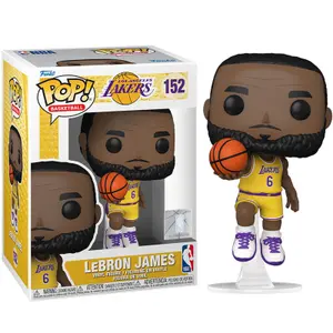 Figurine Funko Pop NBA Los Angeles Lakers LeBron James image-1