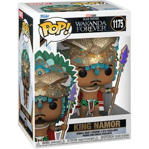 Figurine Funko POP Marvel Black Panther Wakanda King Namor image-1