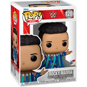 Figurine Funko Pop WWE Rocky Maivia image-1